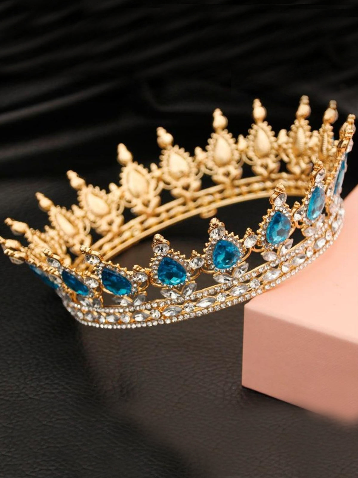 Children Mini Crowns Fairy Hair Comb Crystal Rhinestone Tiaras Headdress Headwear Girls Princess