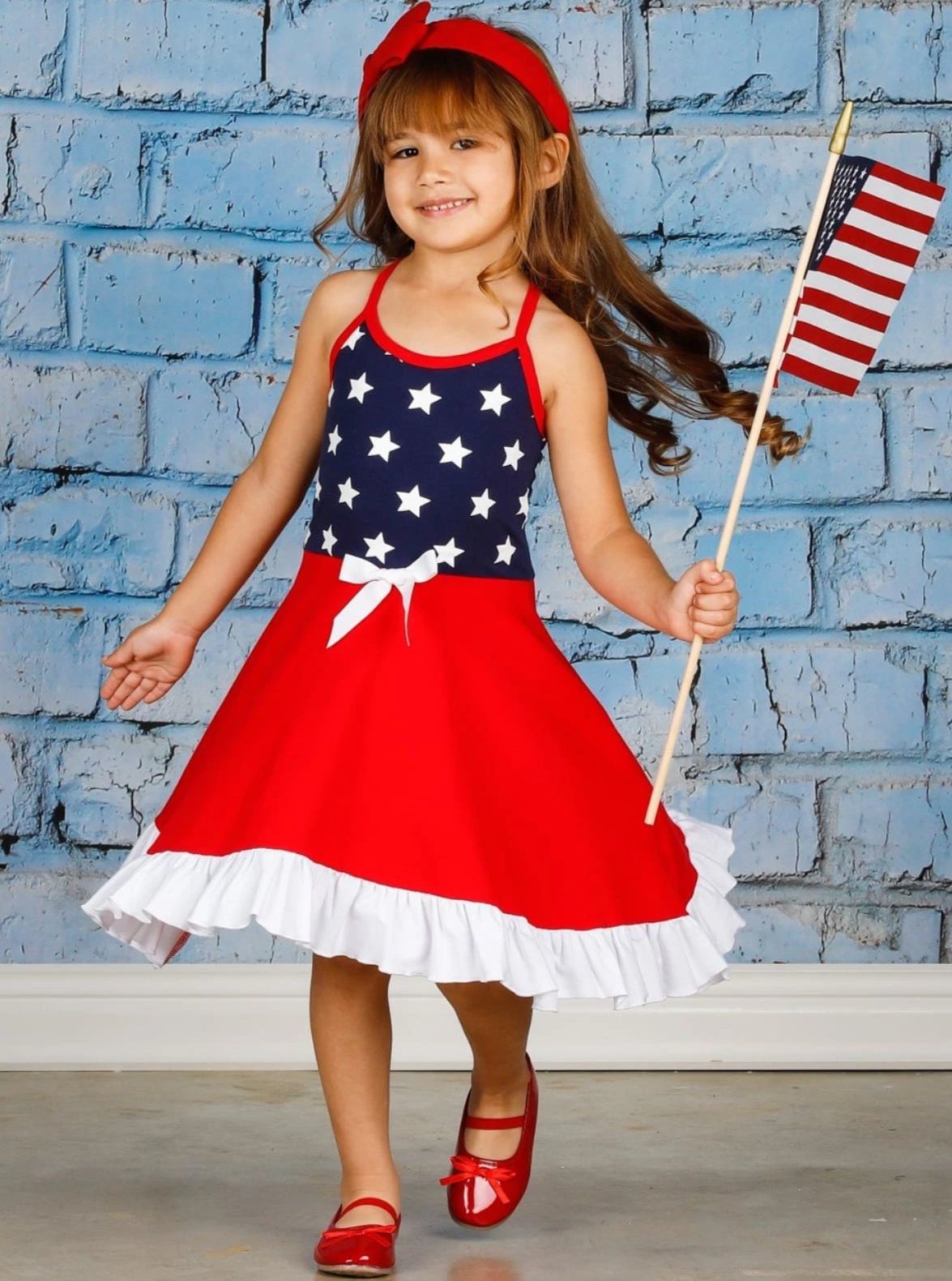 Fashion girls 4th of july clothes