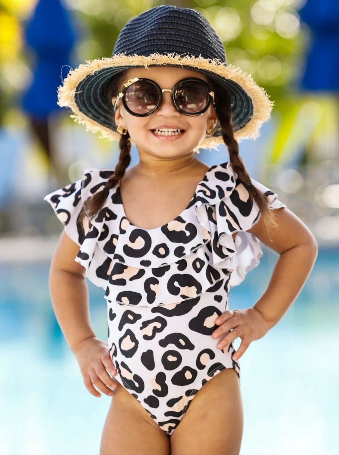 Girls black birthday swim popular suit/ little girls swim suit/ ruffle swim suit/ toddler girls swim suit/baby girl swim suit/baby girl