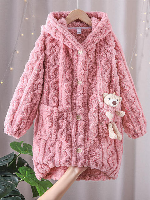 Plush Sweater Robe