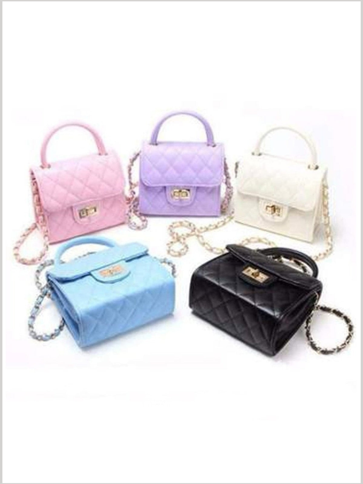 Cute Purple Handbag Purse