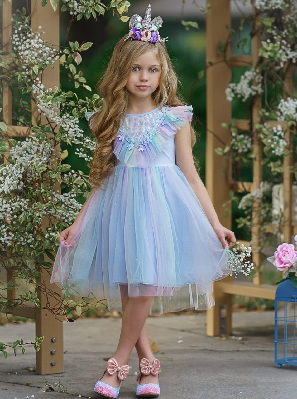 Beautiful princess dress for girls