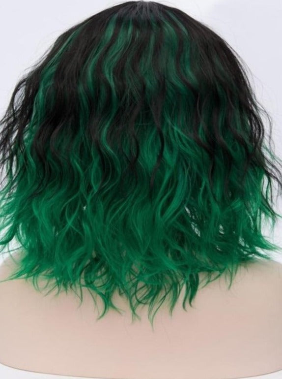 brown to green ombre