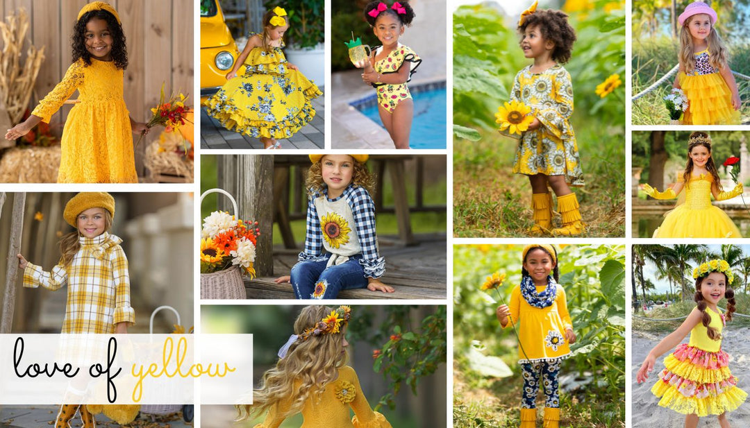 What The Color Yellow Says About Your Daughter | Mia Belle Girls Blog