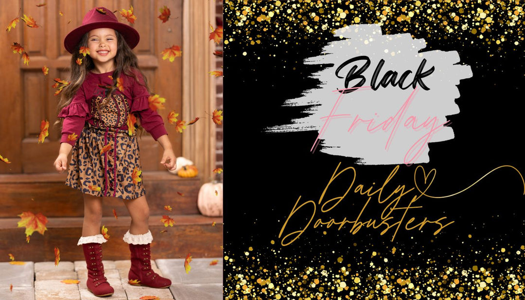 Black Friday 2023 Daily Doorbuster Nov 1st| Mia Belle Girls Blog