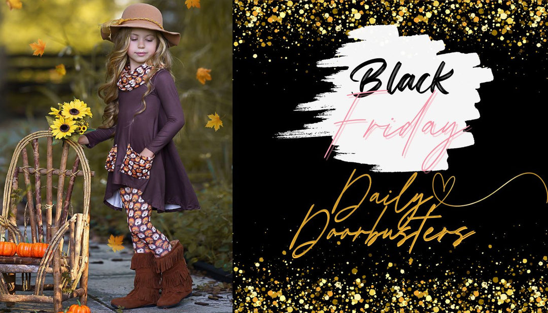 Black Friday 2023 Daily Doorbuster Nov 8th | Mia Belle Girls Blog