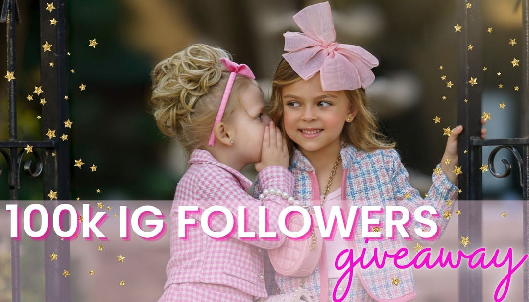 100k Instagram Follower $300 Thank You Giveaway | Mia Belle Girls Blog