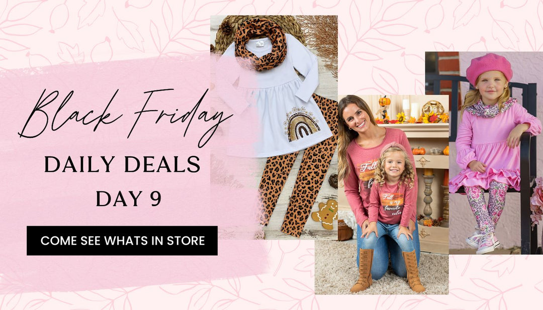 Mia Belle Girls Black Friday Daily Deals: Clothes for Girls & Mommy!