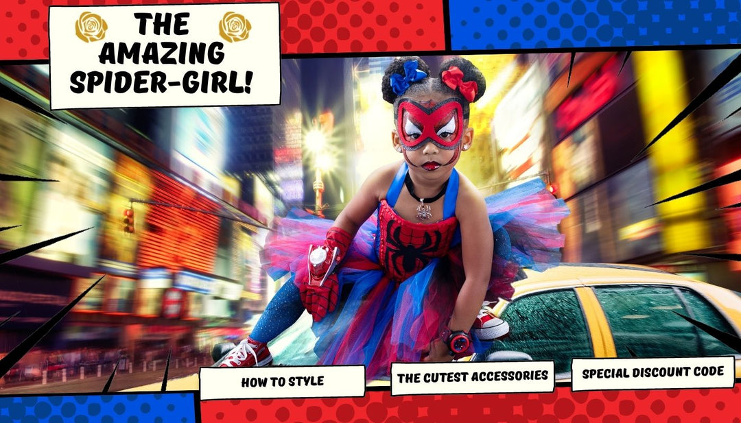 Girls Halloween Costume Ideas | Amazing Spider-Girl | Mia Belle Blog