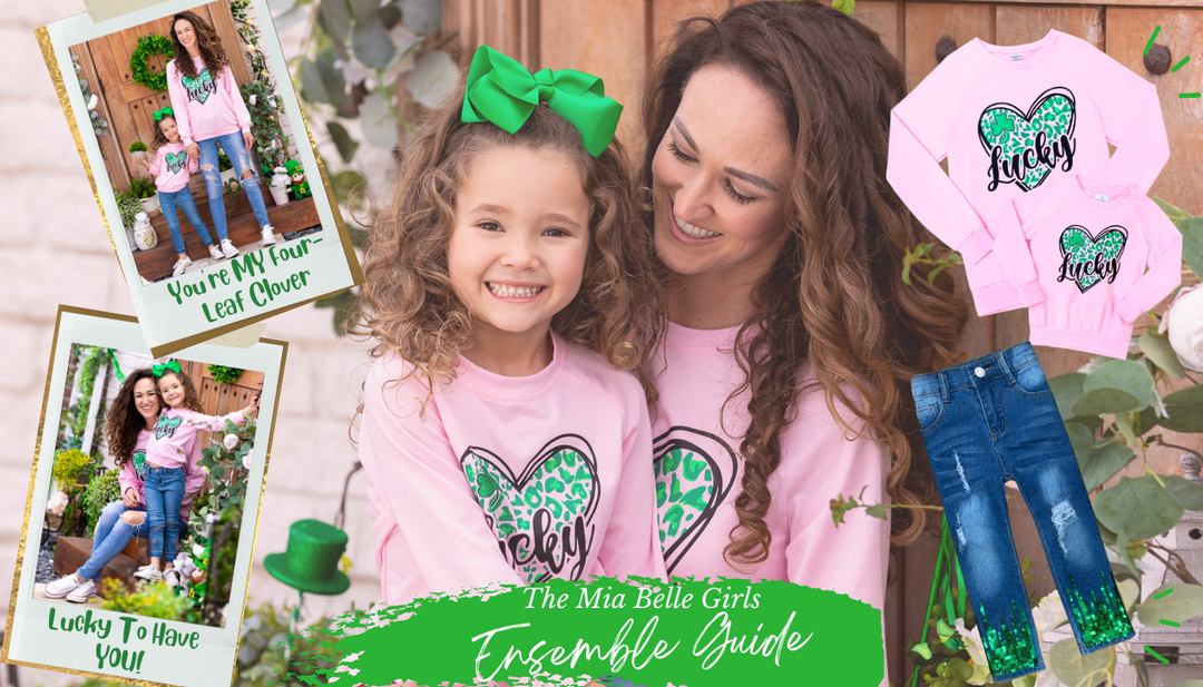 It's Not Luck; It's LOVE: Mommy and Me St. Patrick's Day Style Guide - Mia Belle Girls