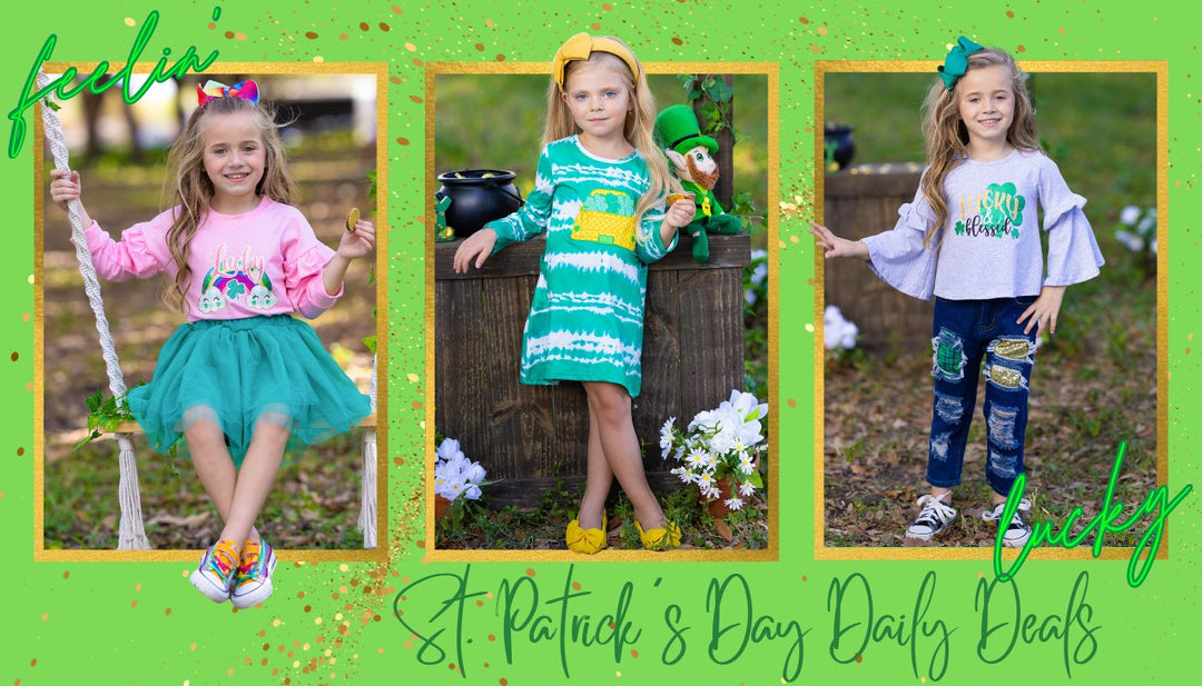 Mia Belle Girls St. Patrick's Day Collection Deals For Your Lil' Lass