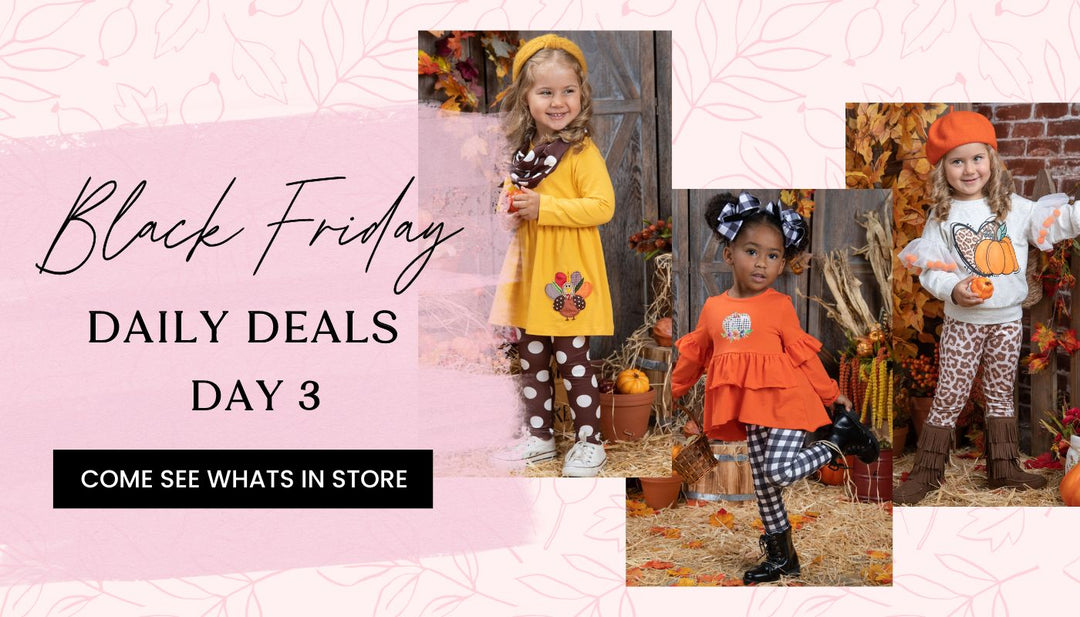 Mia Belle Girls Black Friday Daily Deal 3: Legging Sets To Melt Hearts