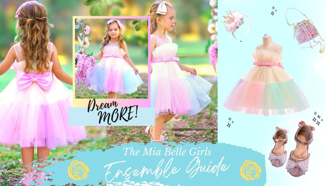 Kids Fashion Blog | Mia Belle Girls Formal Spring Princess Style Guide