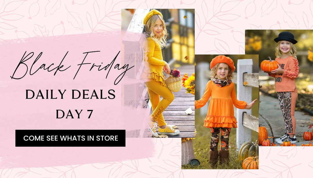 Mia Belle Girls Black Friday Deals: Legging Sets Your Little Will LOVE