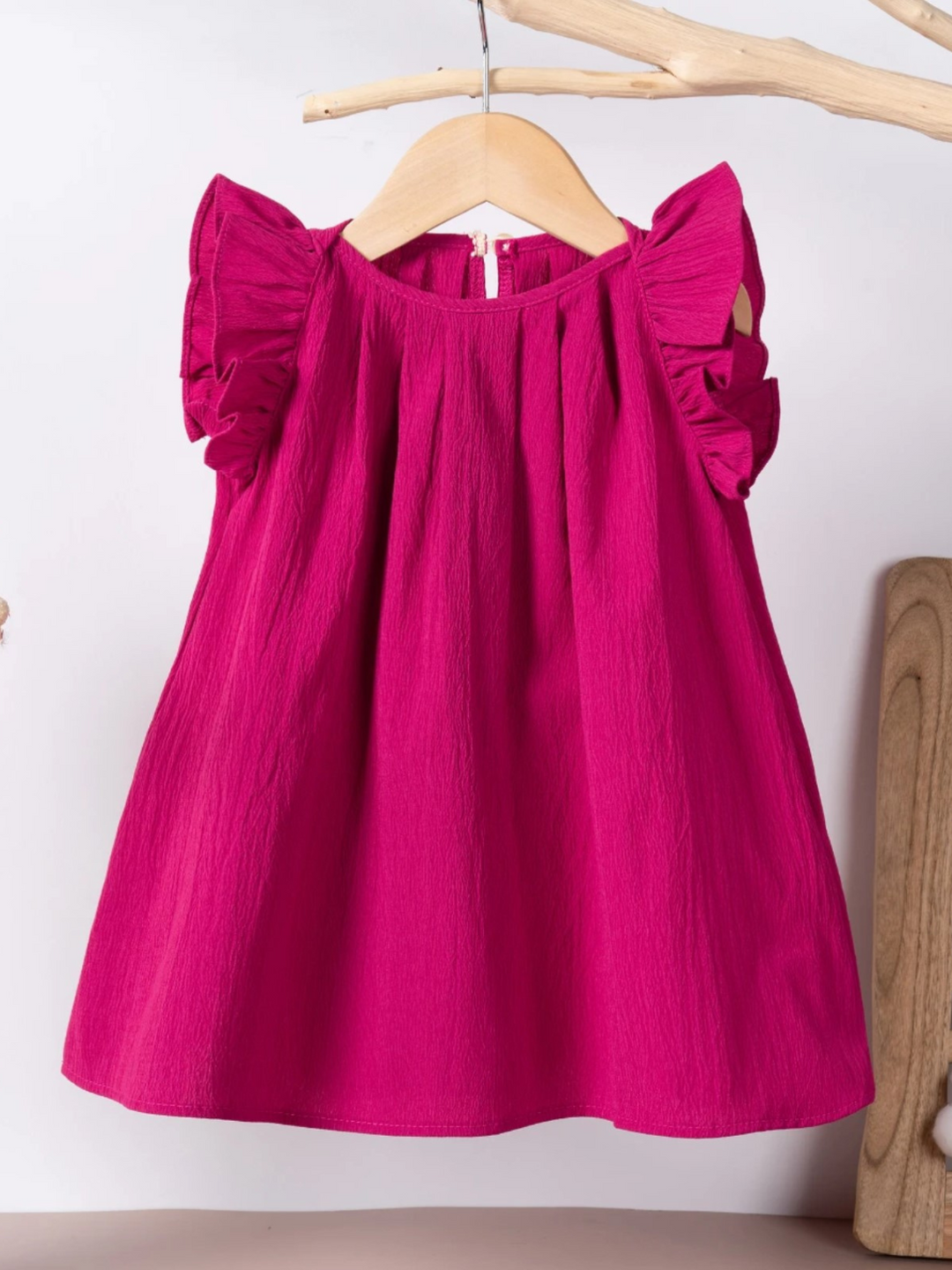 Mia Belle Girls Flutter Sleeve Dress | Girls Summer Outfits