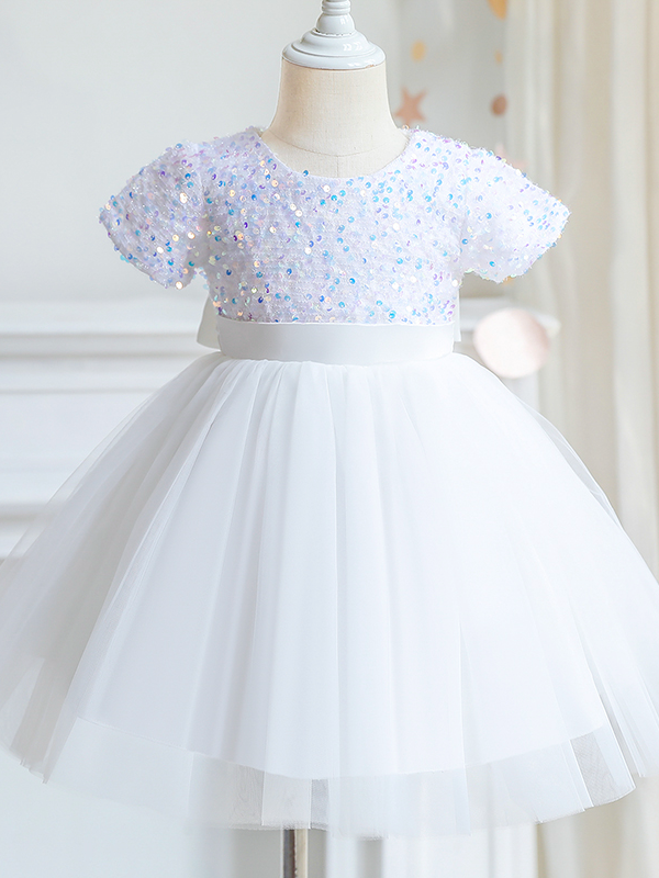 Girls Special Occasion Dresses | Sequin Bodice Formal Tutu Dress