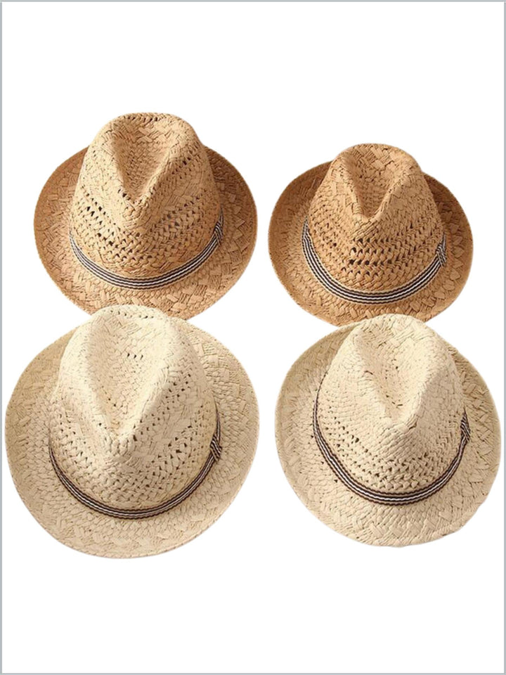 Girls Fedora Straw Hat