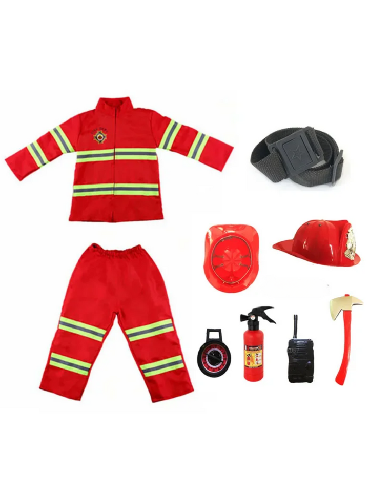 Boys Firefighter Halloween Costume