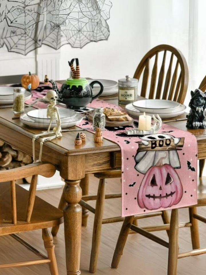 Spooky Cute Halloween Table Runner