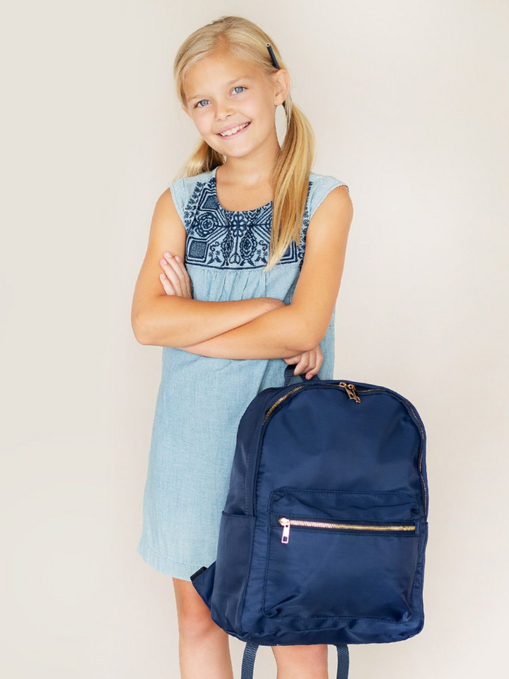 Viv & Lou Navy Charlie Backpack