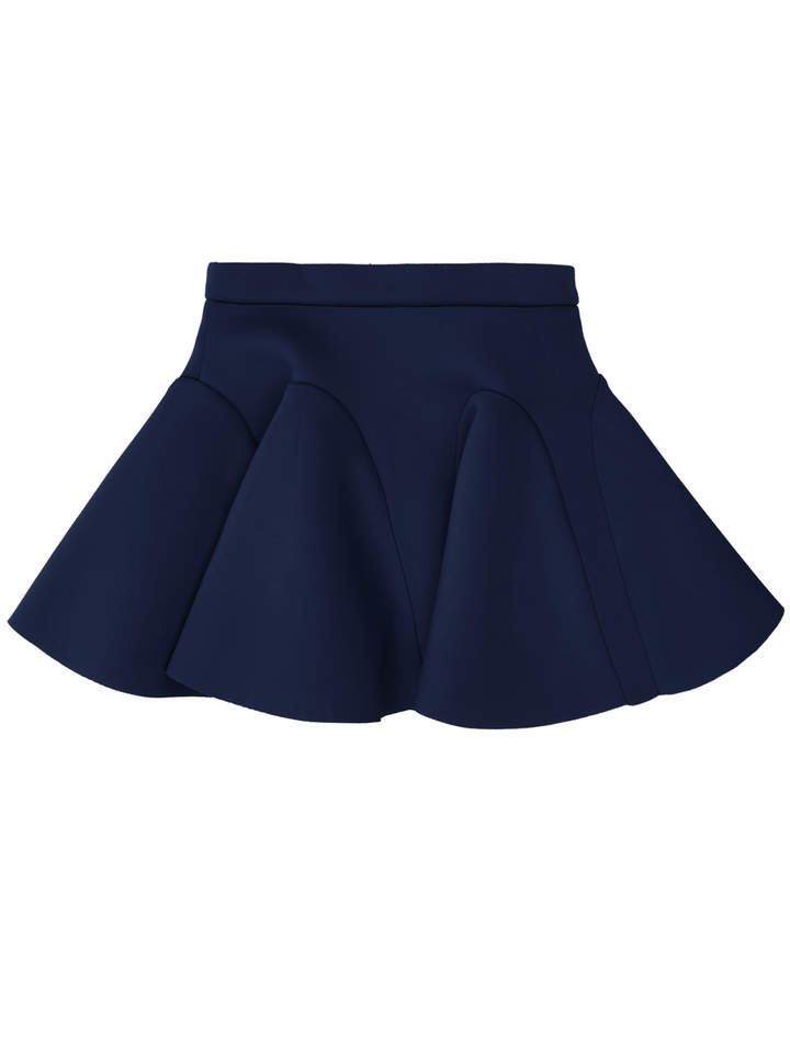 Kids Couture x Mia Belle Girls Black Hip Pleat Tennis Skirt