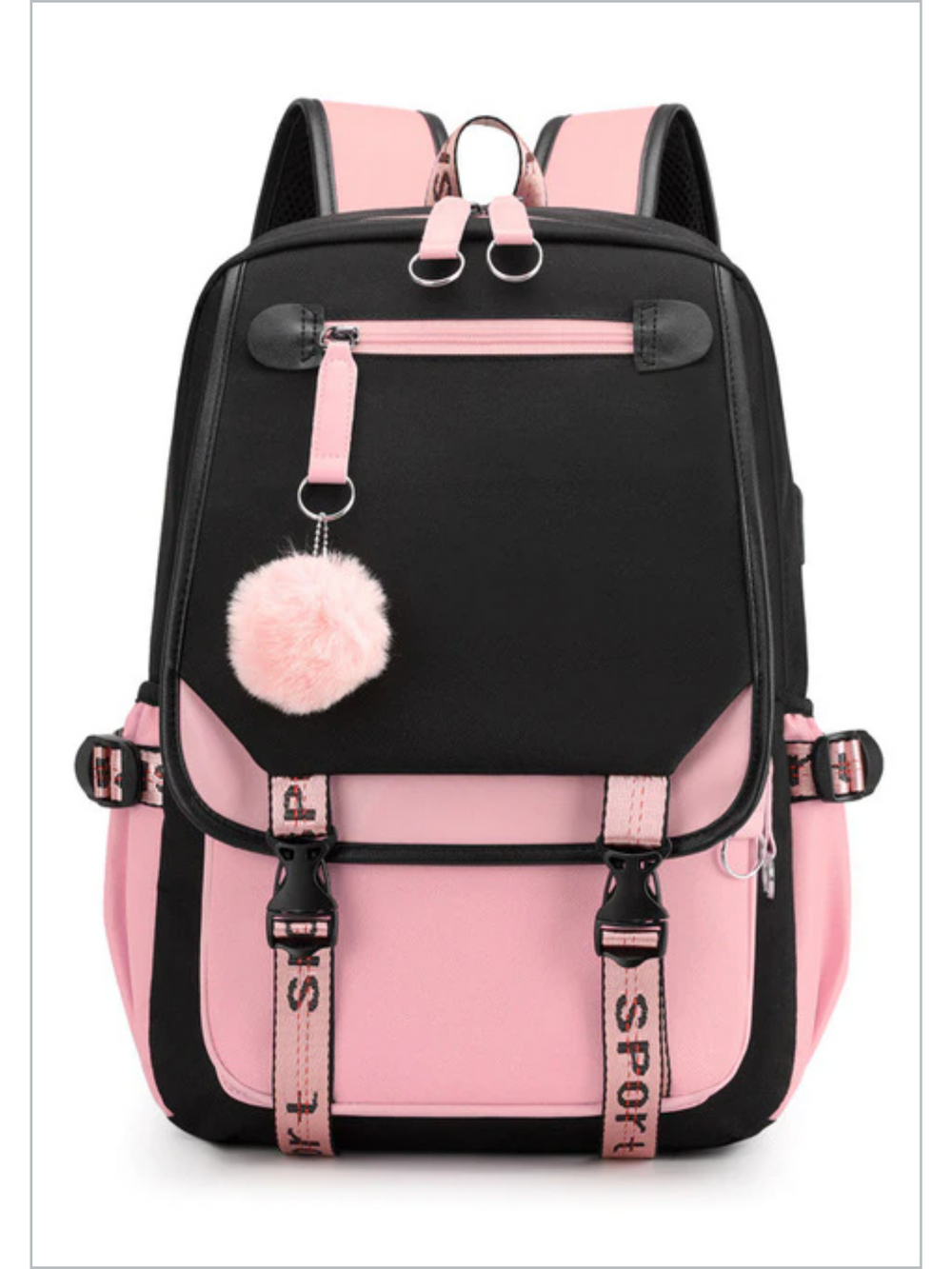 Back To School Accessories | USB Port Backpack | Mia Belle Girls