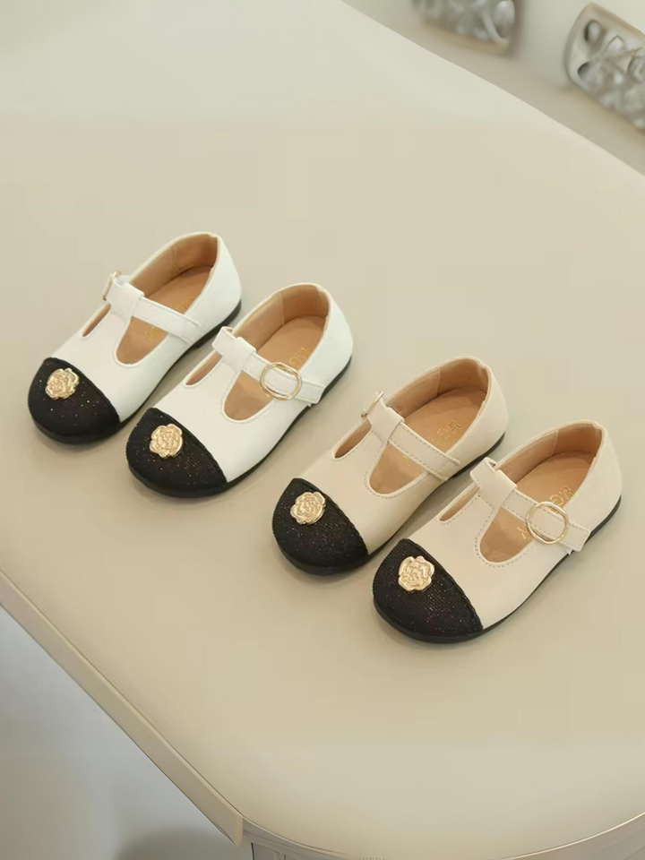 Mary Janes Elegant Round Toe Flats  by Liv and Mia