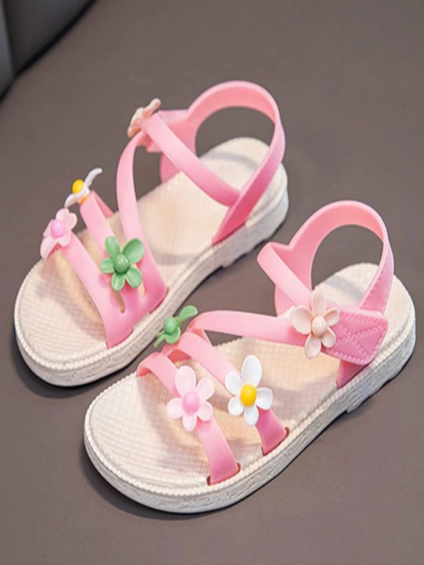 Mia Belle Girls Floral Summer Sandals | Shoes By Liv and Mia