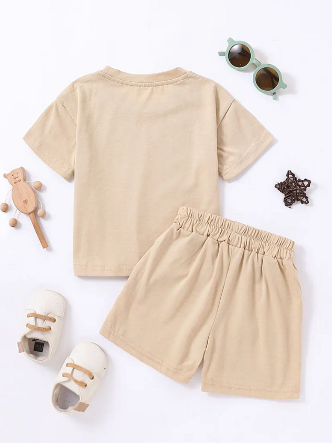 Boys Sporty Short Set | Mia Belle Girls Spring Outfits