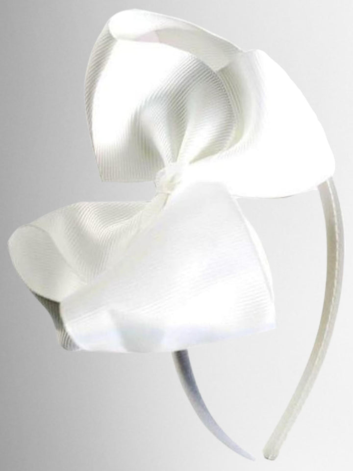 Girls Bow Headband ( 10 color options)