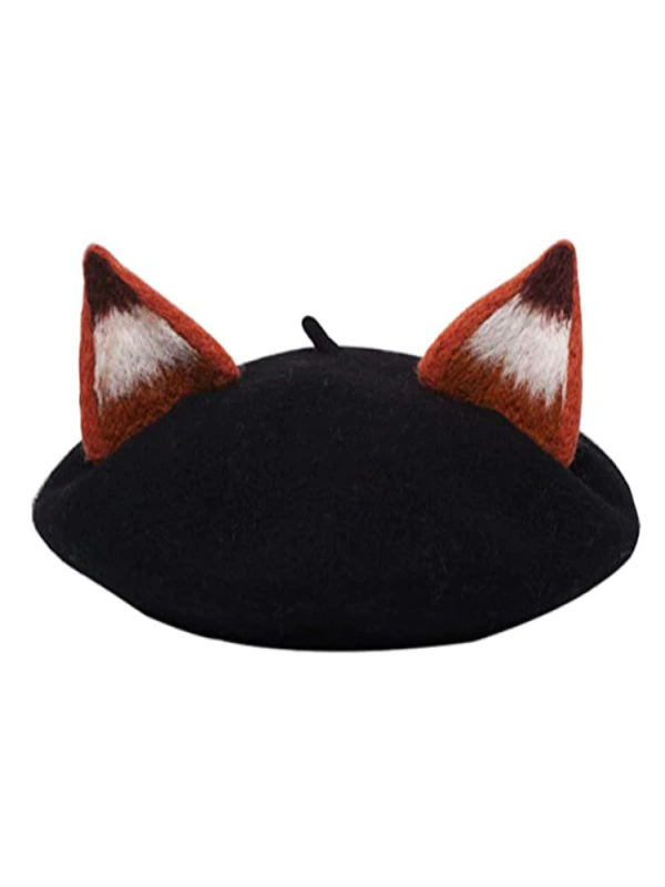 Girls Fox Ear Beret - Mia Belle Girls