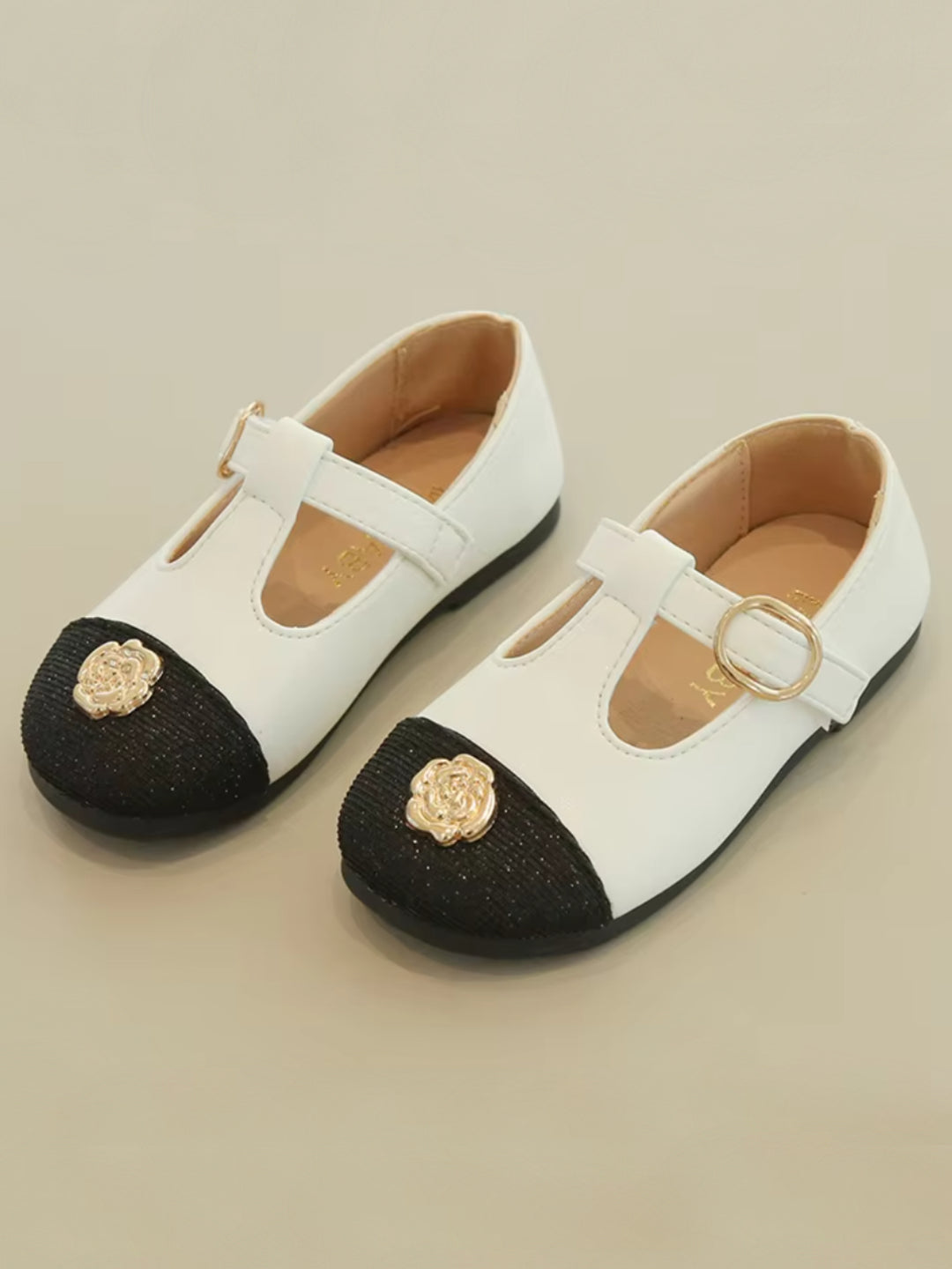 Mary Janes Elegant Round Toe Flats  by Liv and Mia