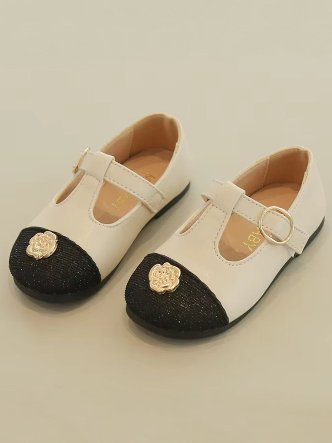 Mary Janes Elegant Round Toe Flats  by Liv and Mia