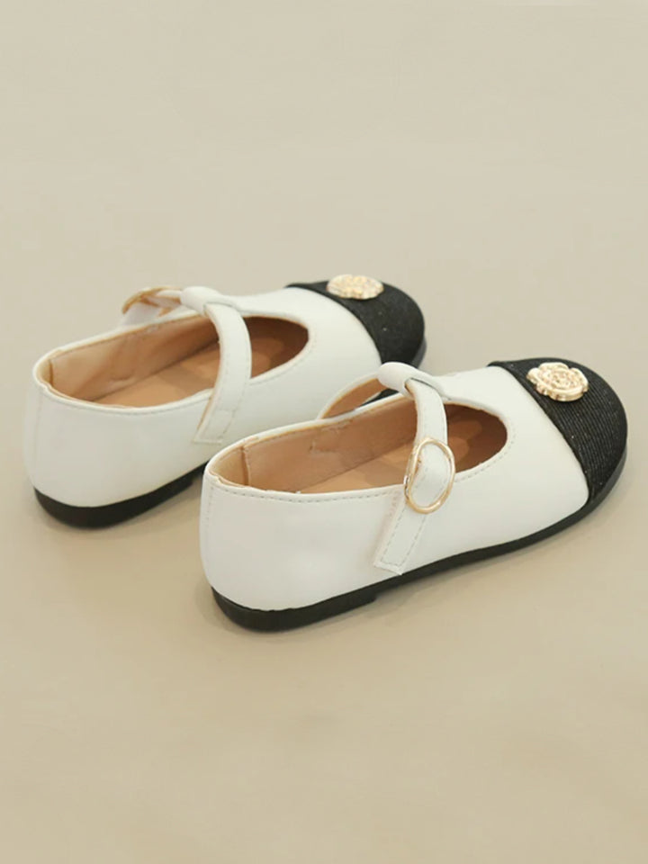 Mary Janes Elegant Round Toe Flats  by Liv and Mia