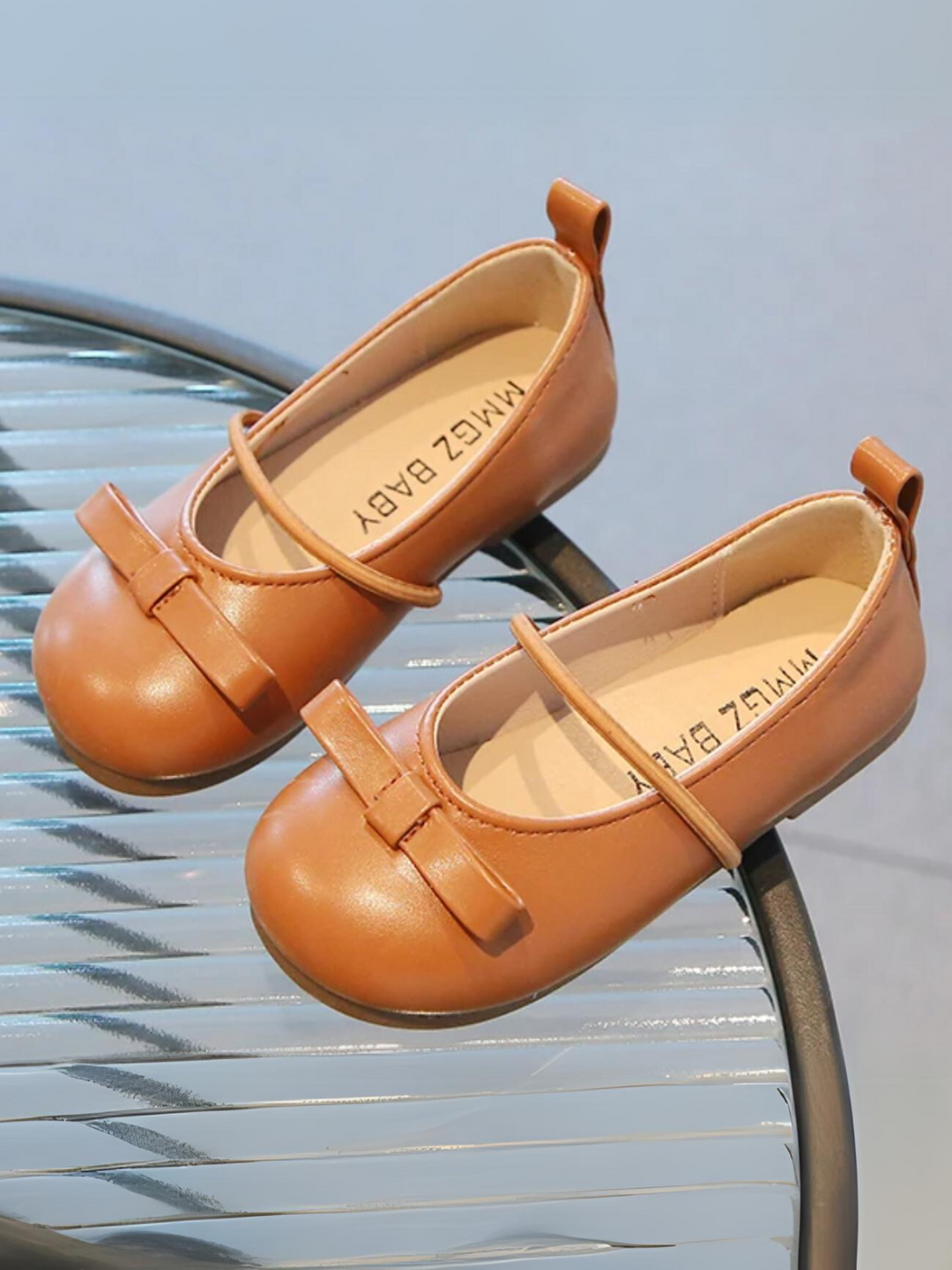 Elegant Round Toe Ballet Flats by Liv and Mia