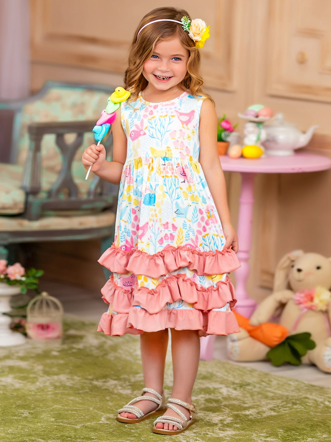 Cute ruffle dresses best sale