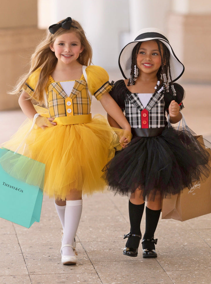 Girls Halloween Costumes | Clueless Inspired Cher & Dionne Tutu Dress