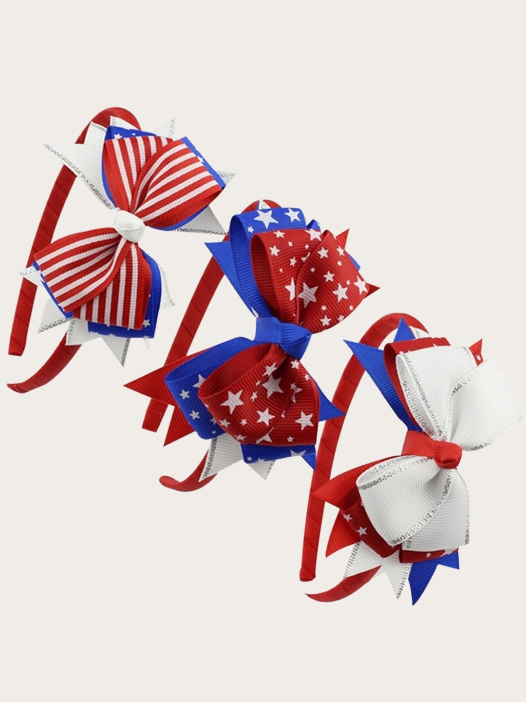 Girls Festive Patriotic Headband Accessory