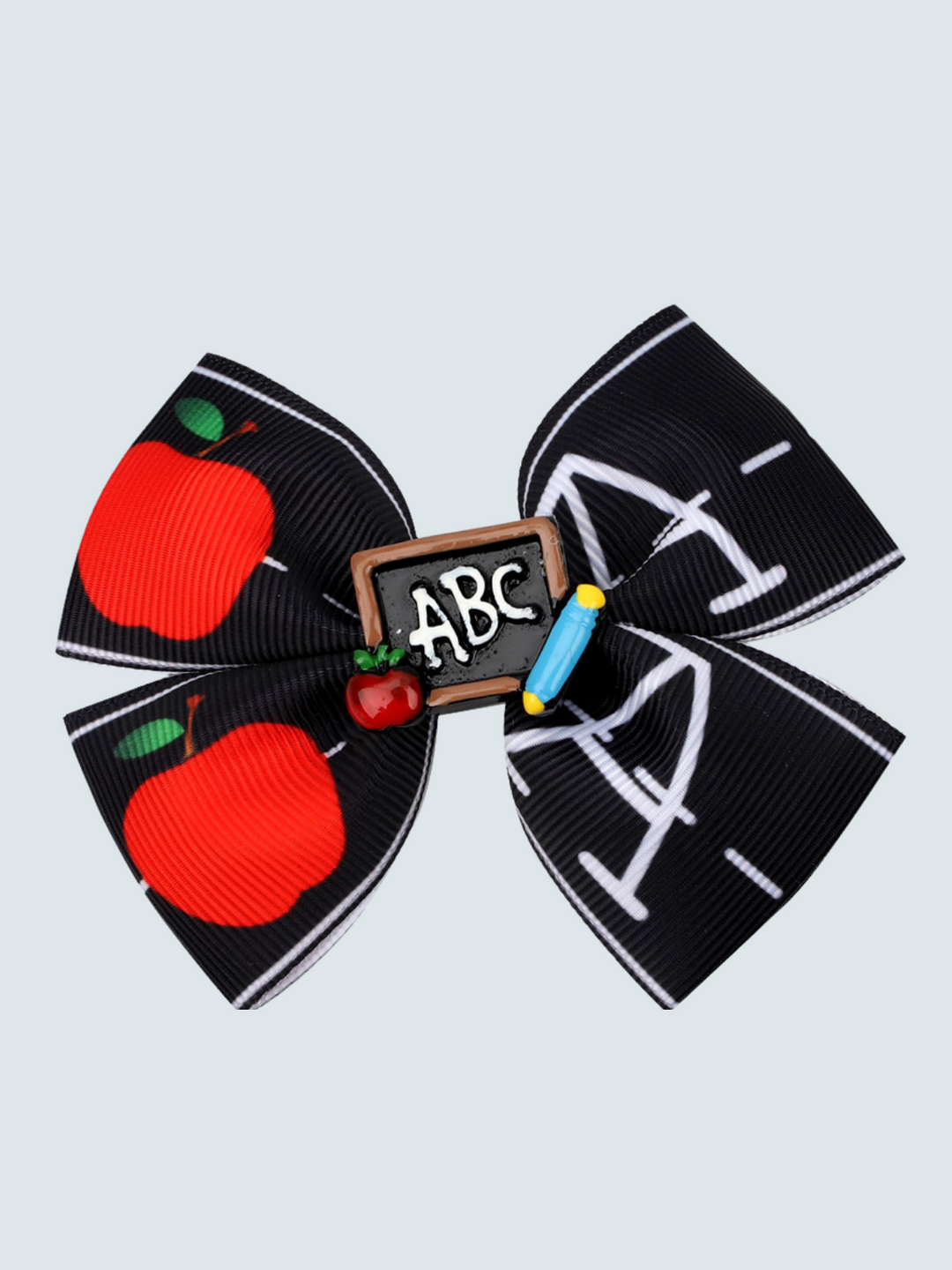 Girls ABC Hair Bow Clip