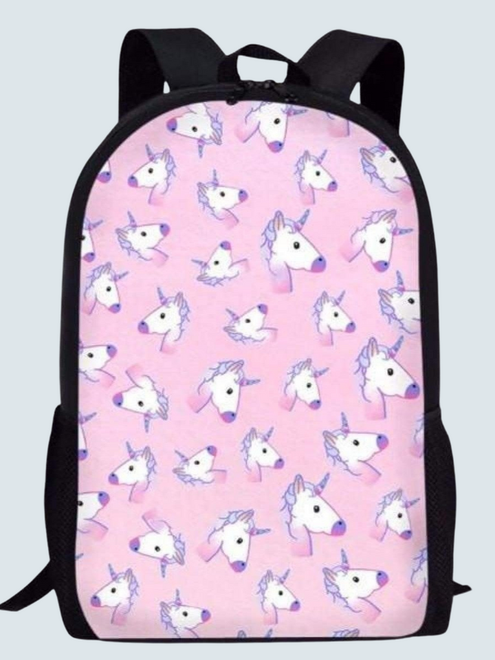 Back To School Accessories | Unicorn Print Backpack | Mia Belle Girls