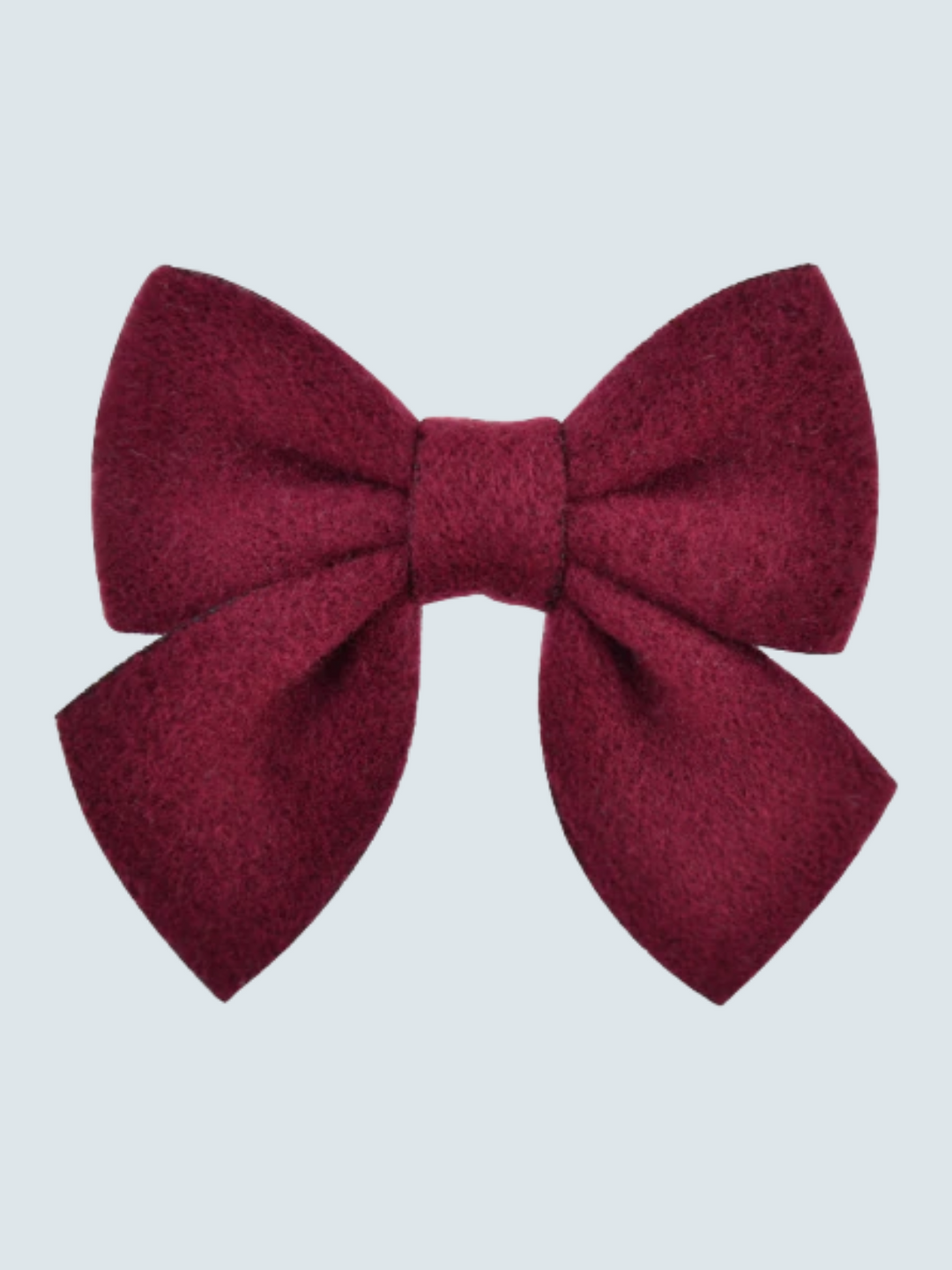 Girls Like to Get Pretty Felt Hair Bow Clip