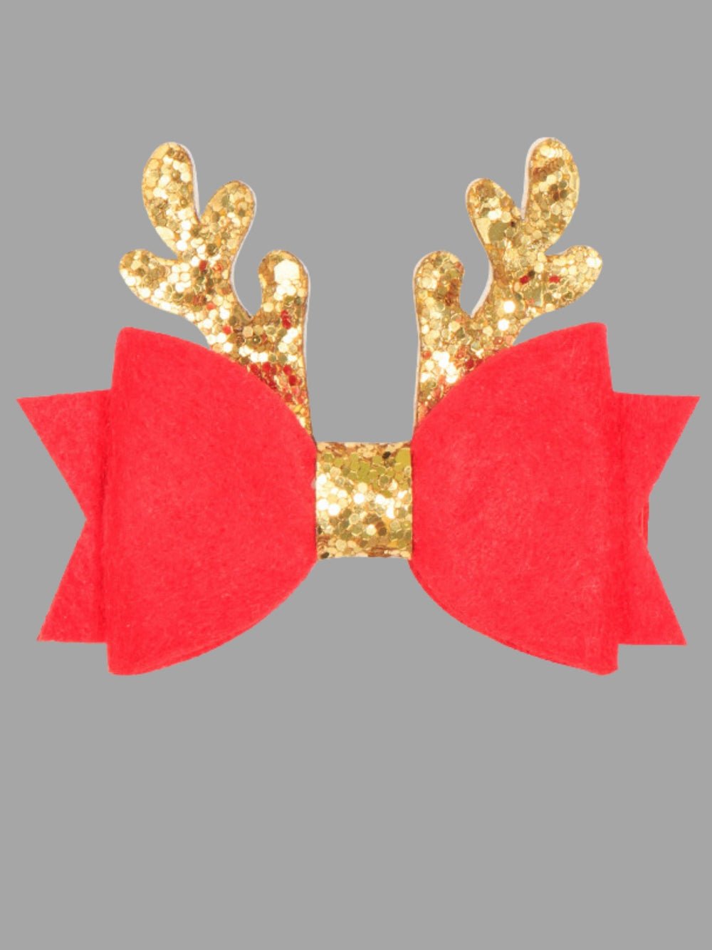 Cute Christmas Accessories | Girls Festive Sparkle Holiday Bow Clip