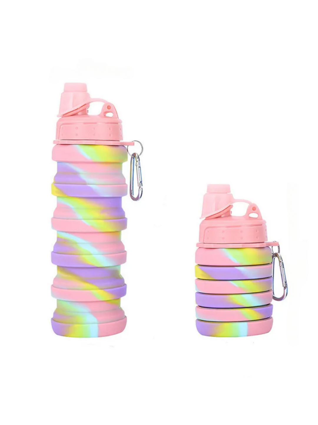 Folding Silicone Camouflage Kettle - Compact and Durable Water Bottle