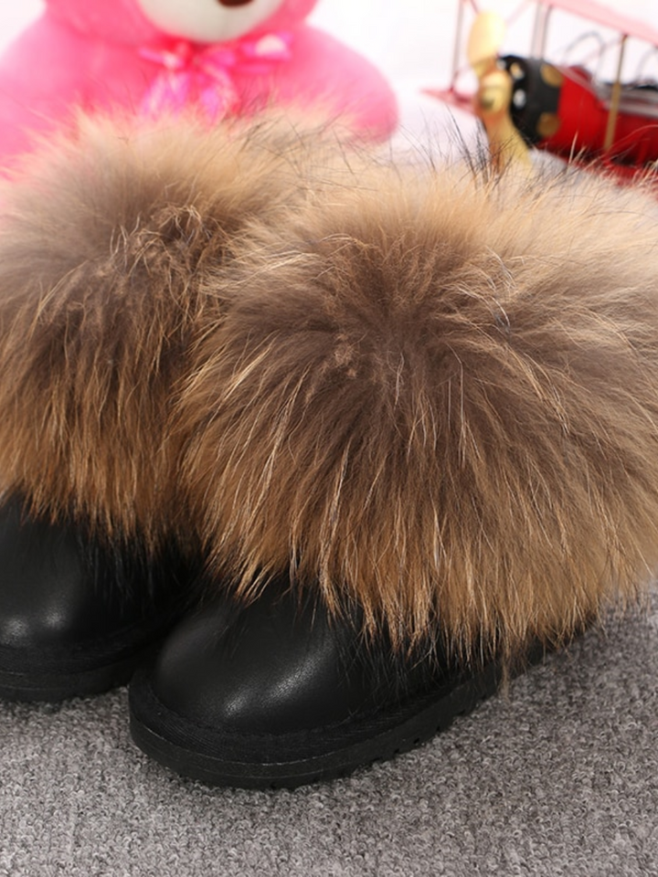 Shoes By Liv & Mia | Big Faux Fur Winter Boots | Boutique Accessories