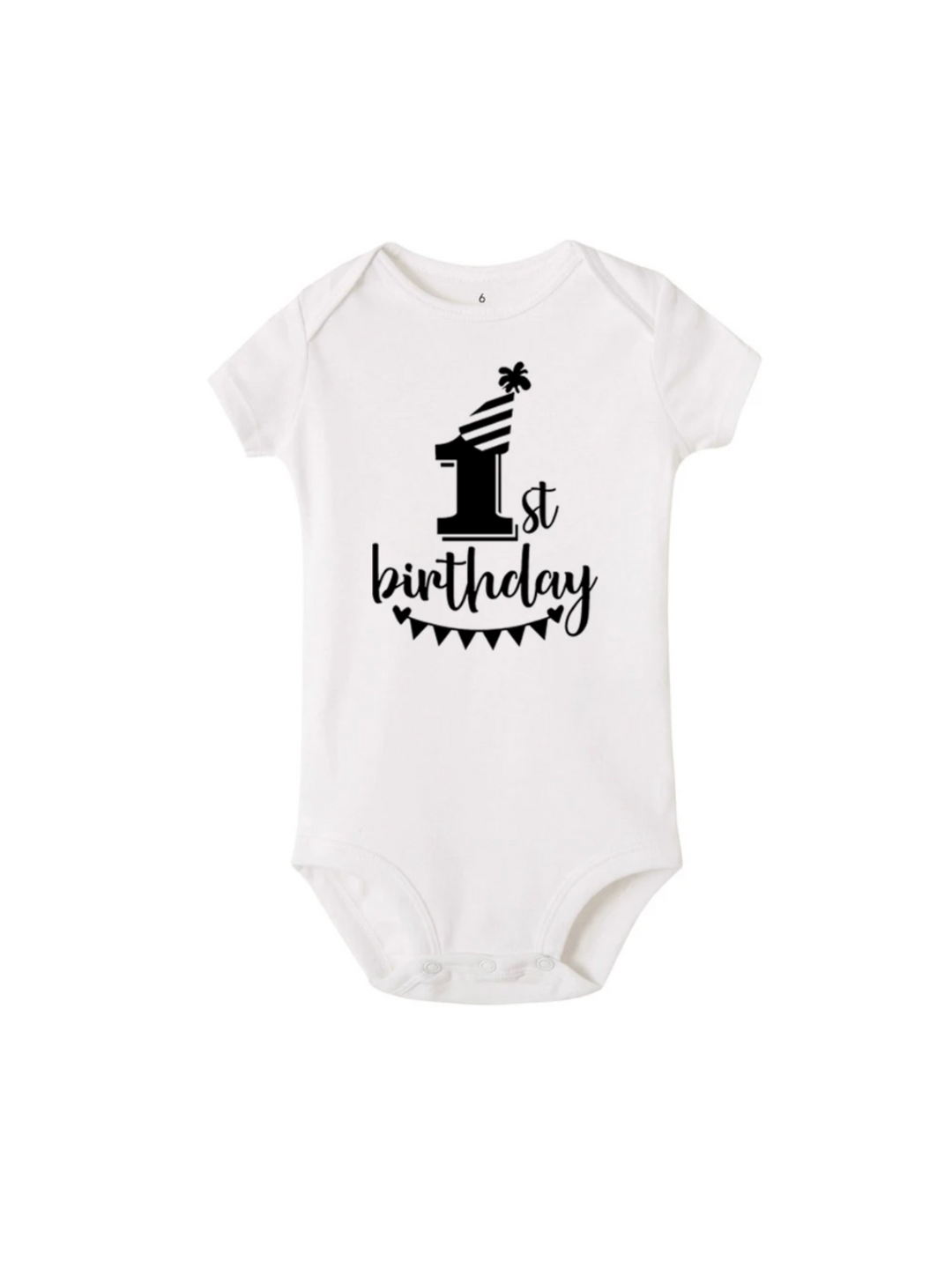 Charming ""My 1st Birthday"" Baby Romper - Perfect First Birthday Outfit