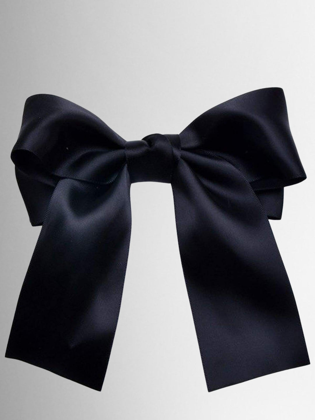 Girls Satin Large Bow Hair Clip