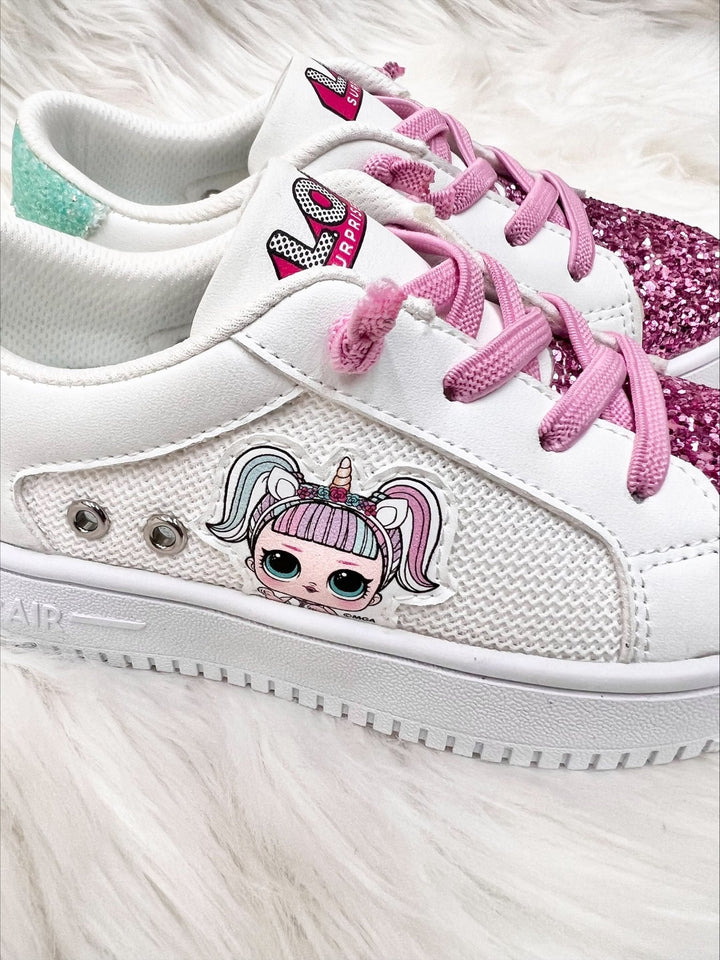 L.O.L. SURPRISE! Unicorn Glitter Sneakers | Little Girls Shoes