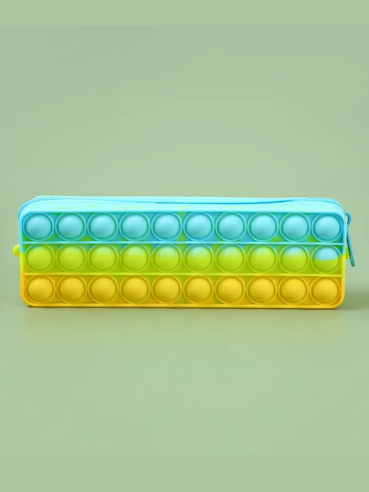 Pop Its Pencil Case - Fun and Colorful Stress-Reducing Organizer