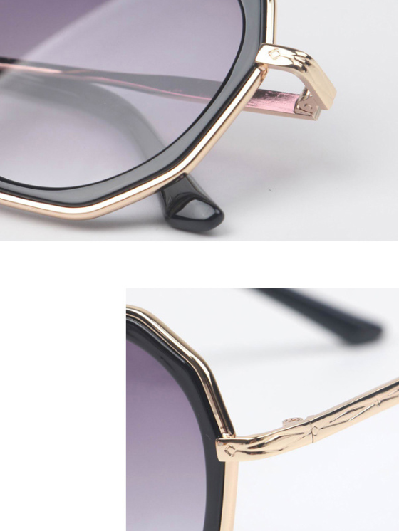 girls octagon shaped sunglasses