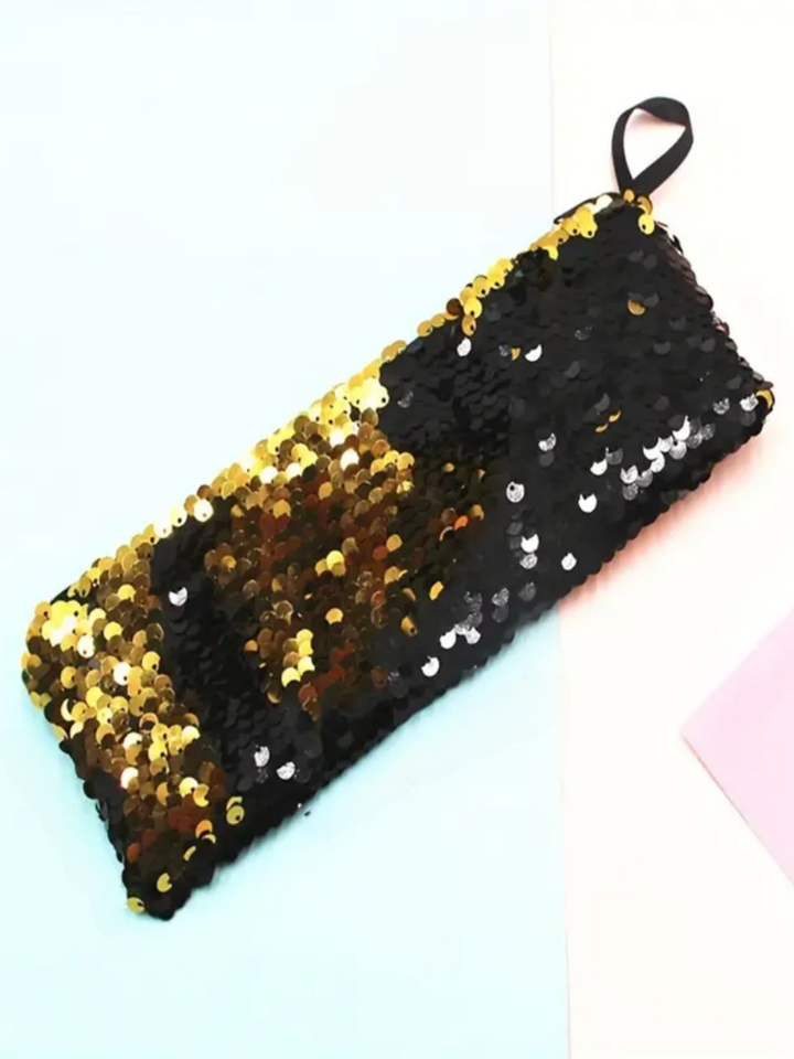 Girls Magic Sequin Pen Bag - Reversible Sequin Pencil Case